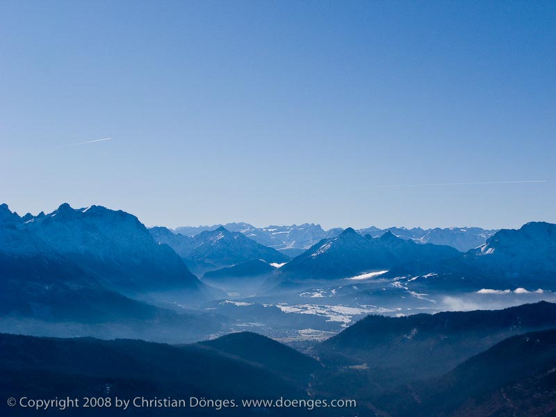 Alpine panorama.